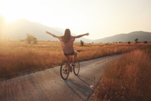 The Sunshine Vitamin and its many benefits! 2 Good Health NZ - bike