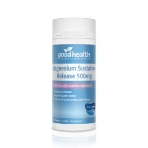 The Link Between Lung Function and Magnesium 2 Good Health NZ - Magnesium Sustained Release 500mg 60s 700x700px
