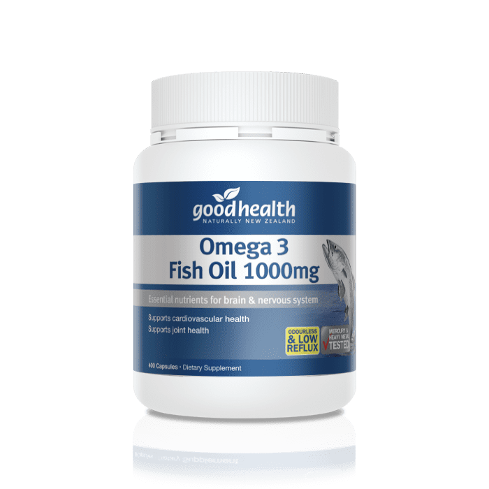 Omega 3 Fish Oil 1000mg