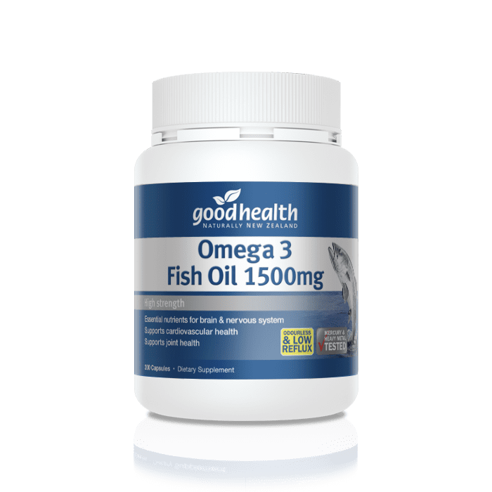 Omega 3 Fish Oil 1500mg
