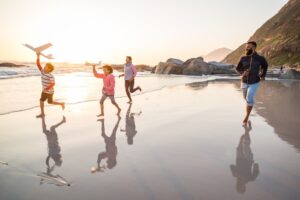 Good Health NZ - family beach